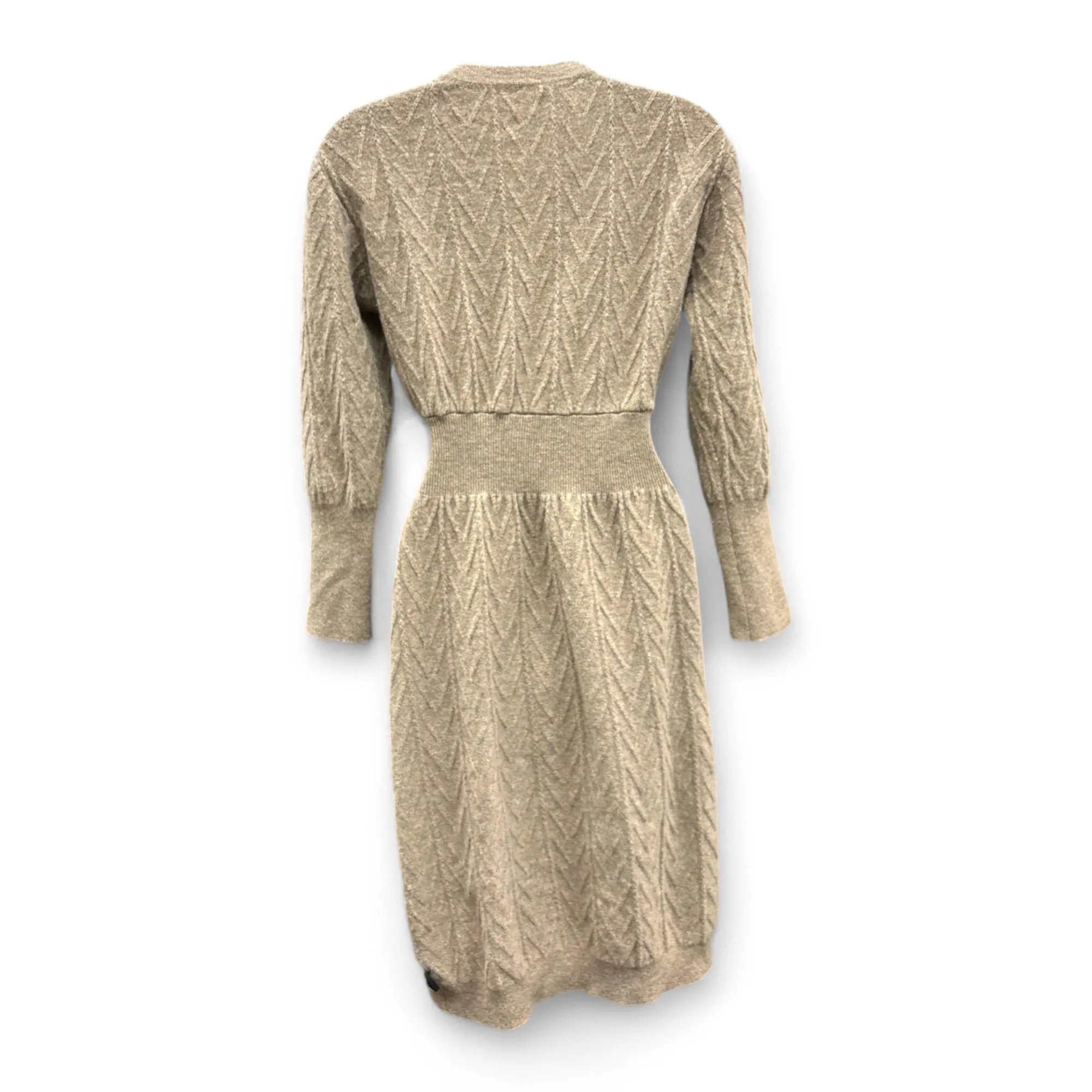 Dress Sweater By Clothes Mentor In Beige, Size: Xs