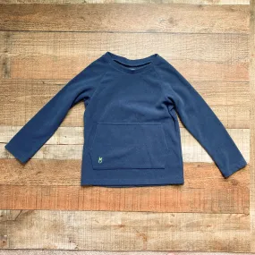 Dudley Stephens Navy Fleece Pocket Sweatshirt- Size 5T