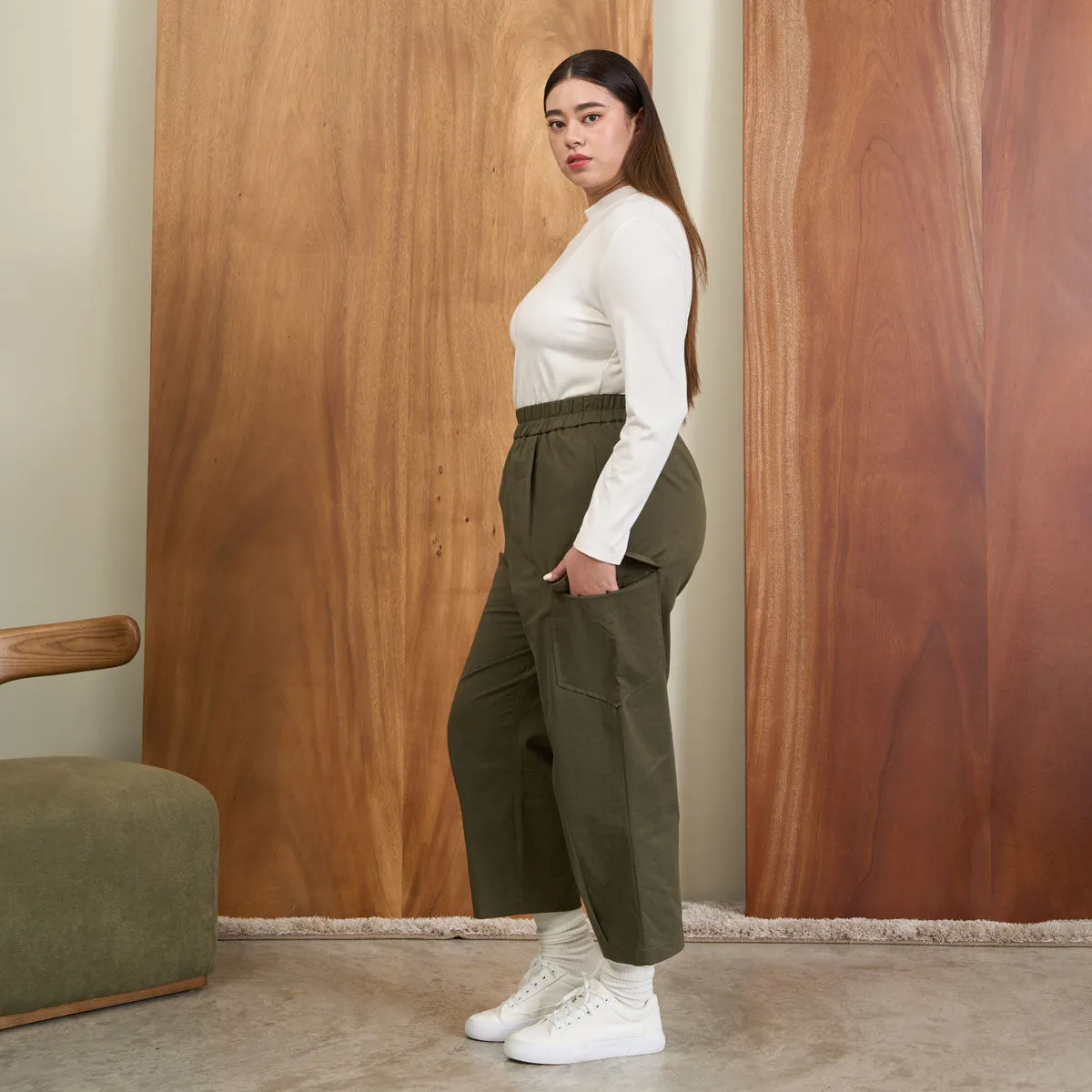 Elasticated Cargo Pants