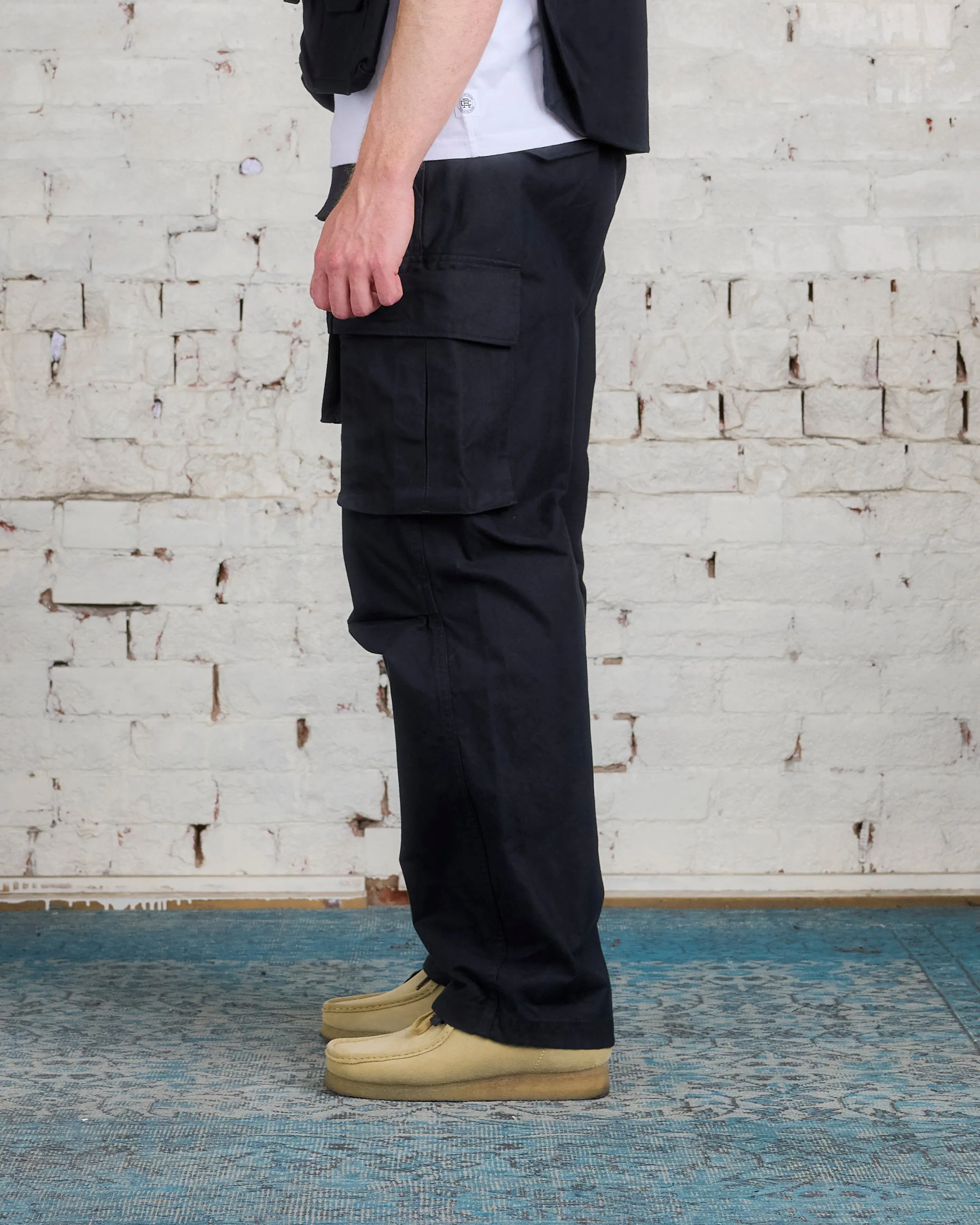 Engineered Garments FA Pant Cotton Brush HB Black