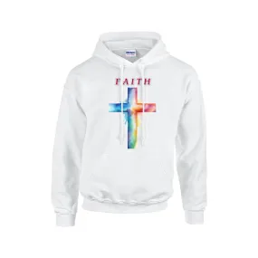 FAITH MULTI CROSS Hoodie |Gildan 18500