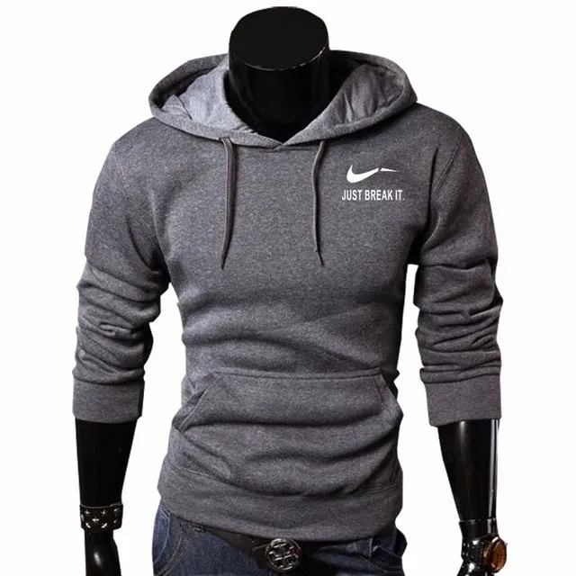 Fashion Solid Fleece Hoodie