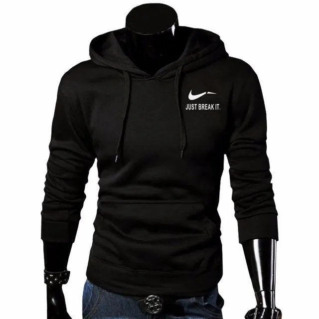 Fashion Solid Fleece Hoodie