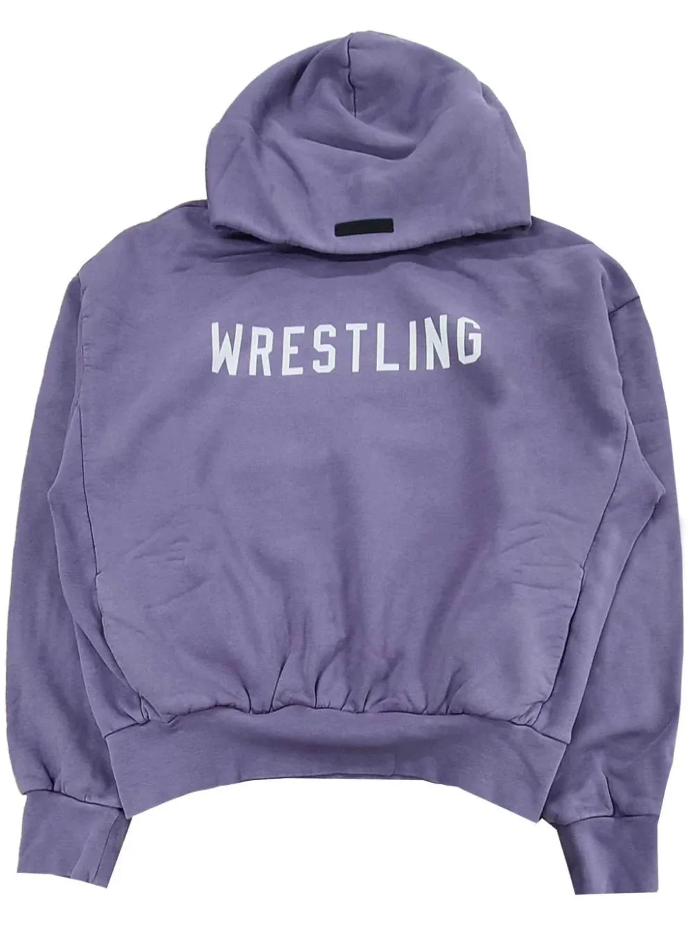 Fear of God Essentials Heavy Fleece Vintage Shrunken Hoodie in Lavender