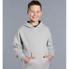 [FL09K] Kids' Close Front  Contrast Fleecy Hoodie