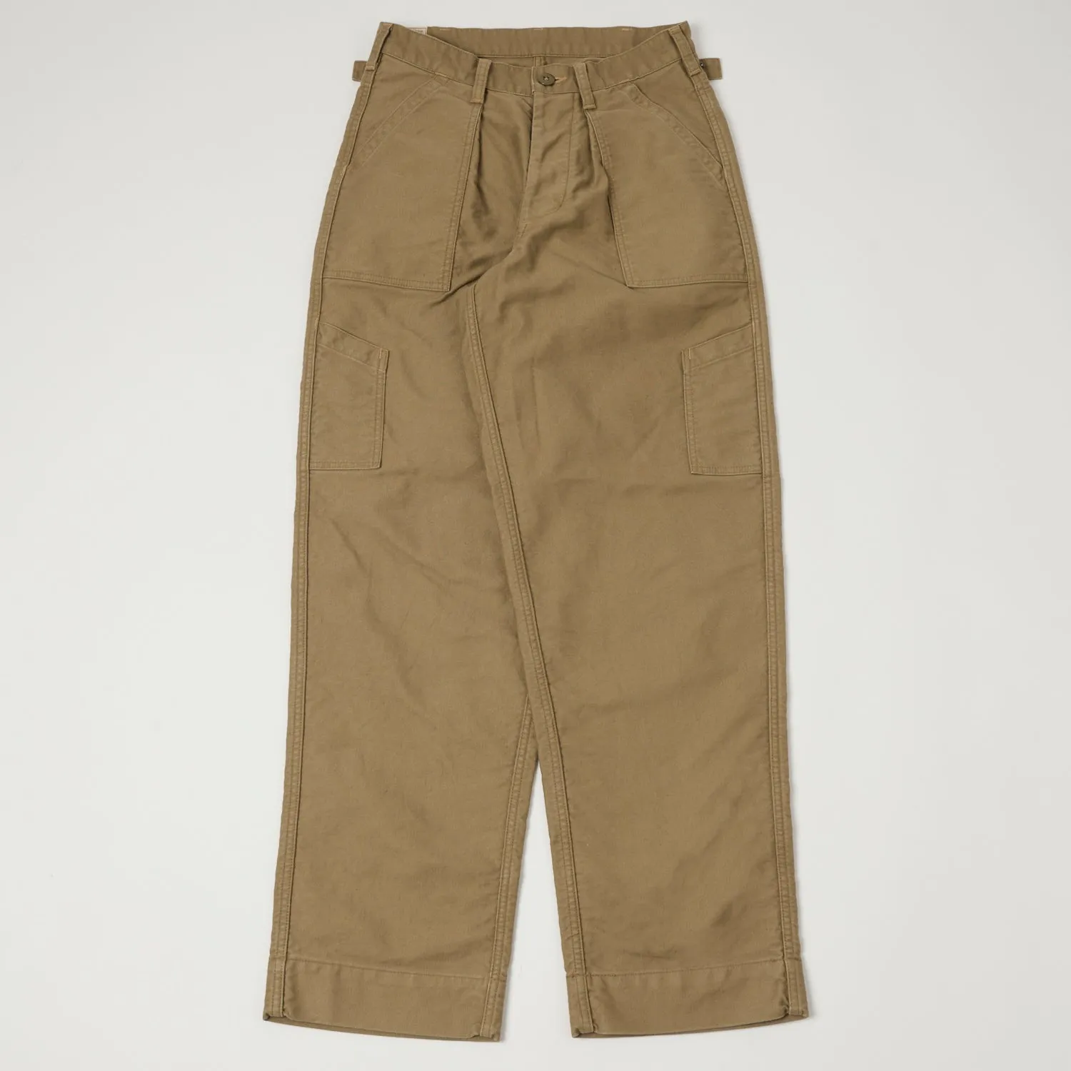 Freewheelers 'USAF Air Crew' Utility Trouser - Khaki Beige