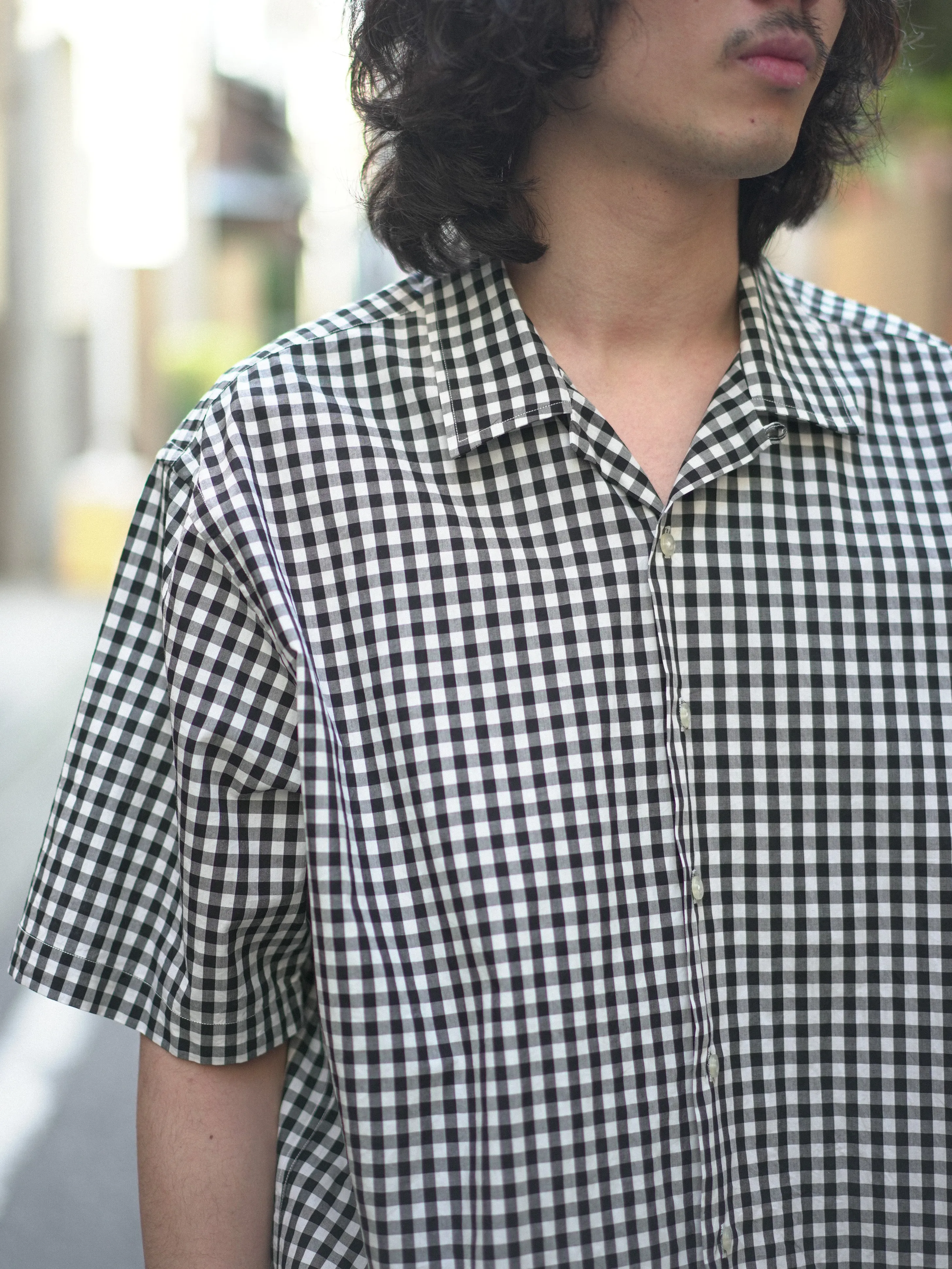 Gingham Check S/S Shirt