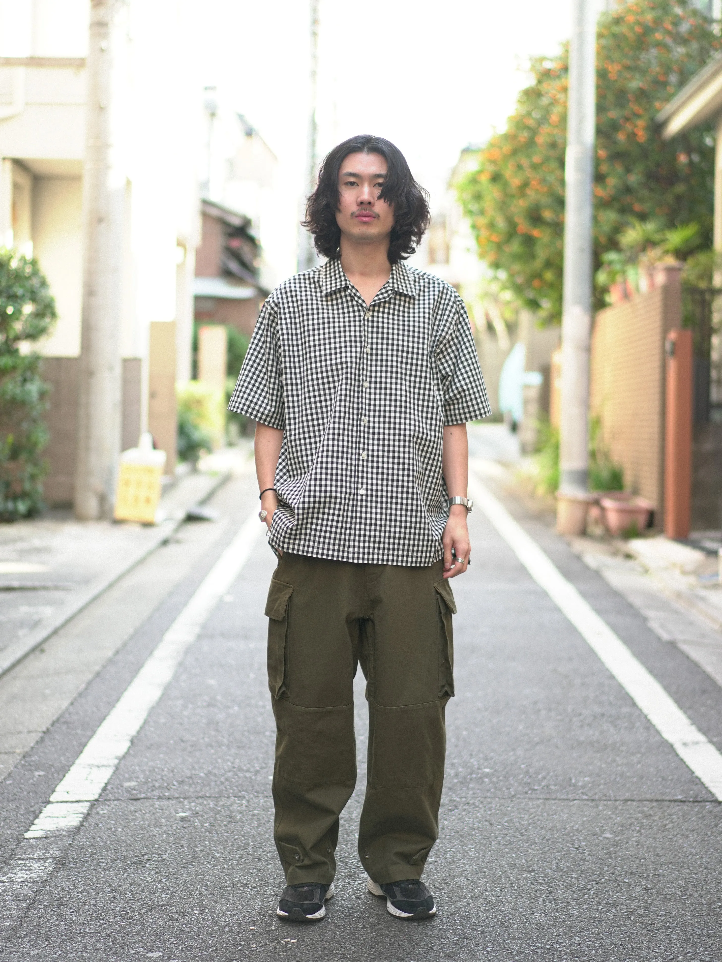 Gingham Check S/S Shirt