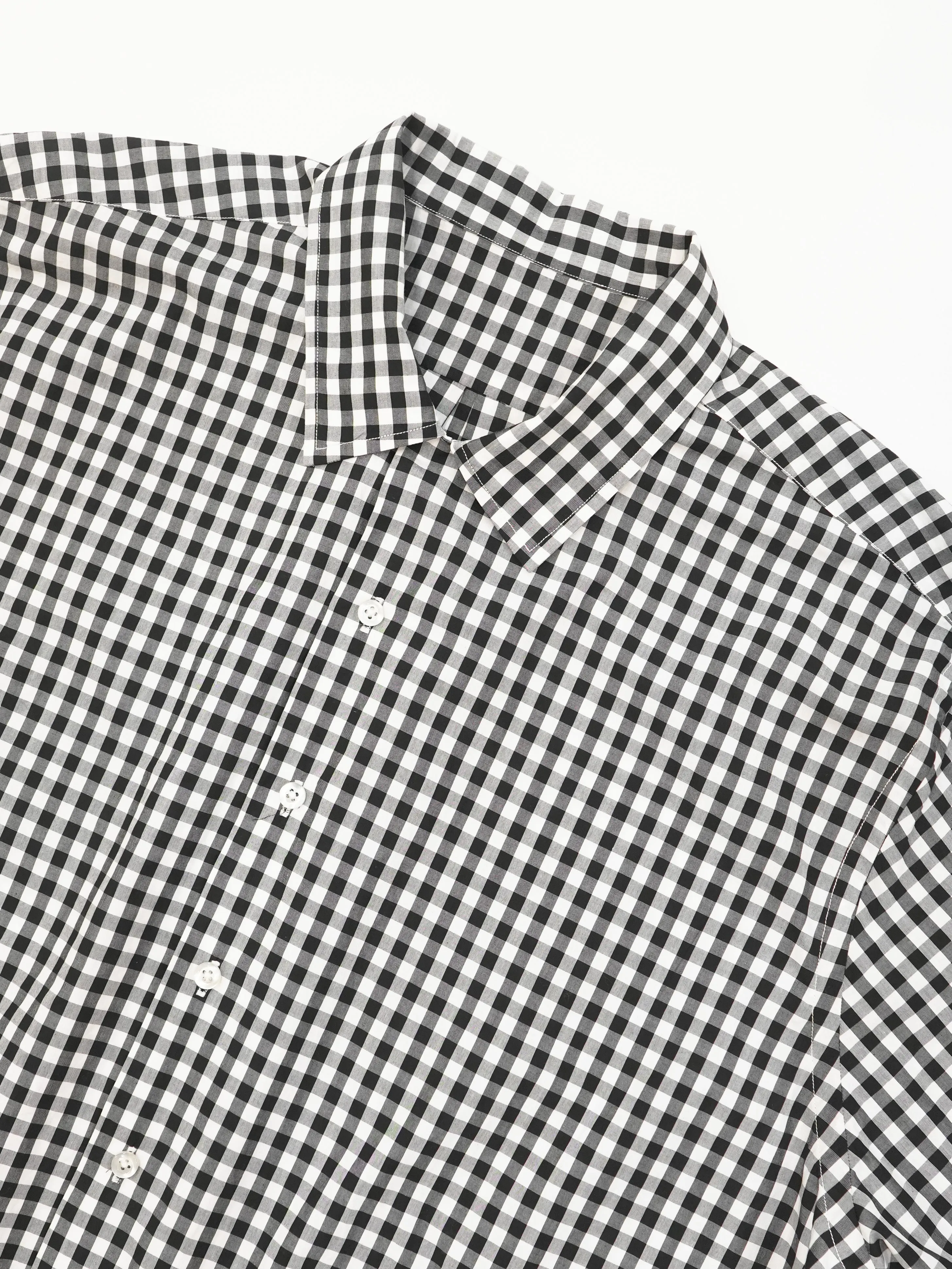 Gingham Check S/S Shirt