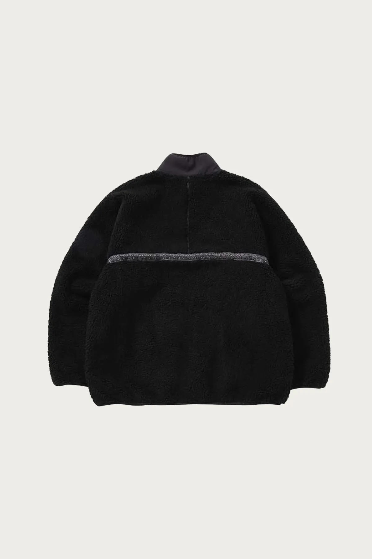 Gramicci x and wander JQ Tape Fleece Jacket - Black