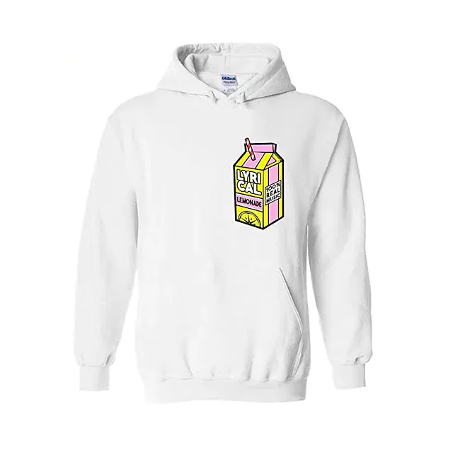 Graphic Printed Hoodies with Milk Carton