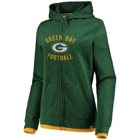 Green Bay Packers Womens Hyper Fandom Zip Hoodie