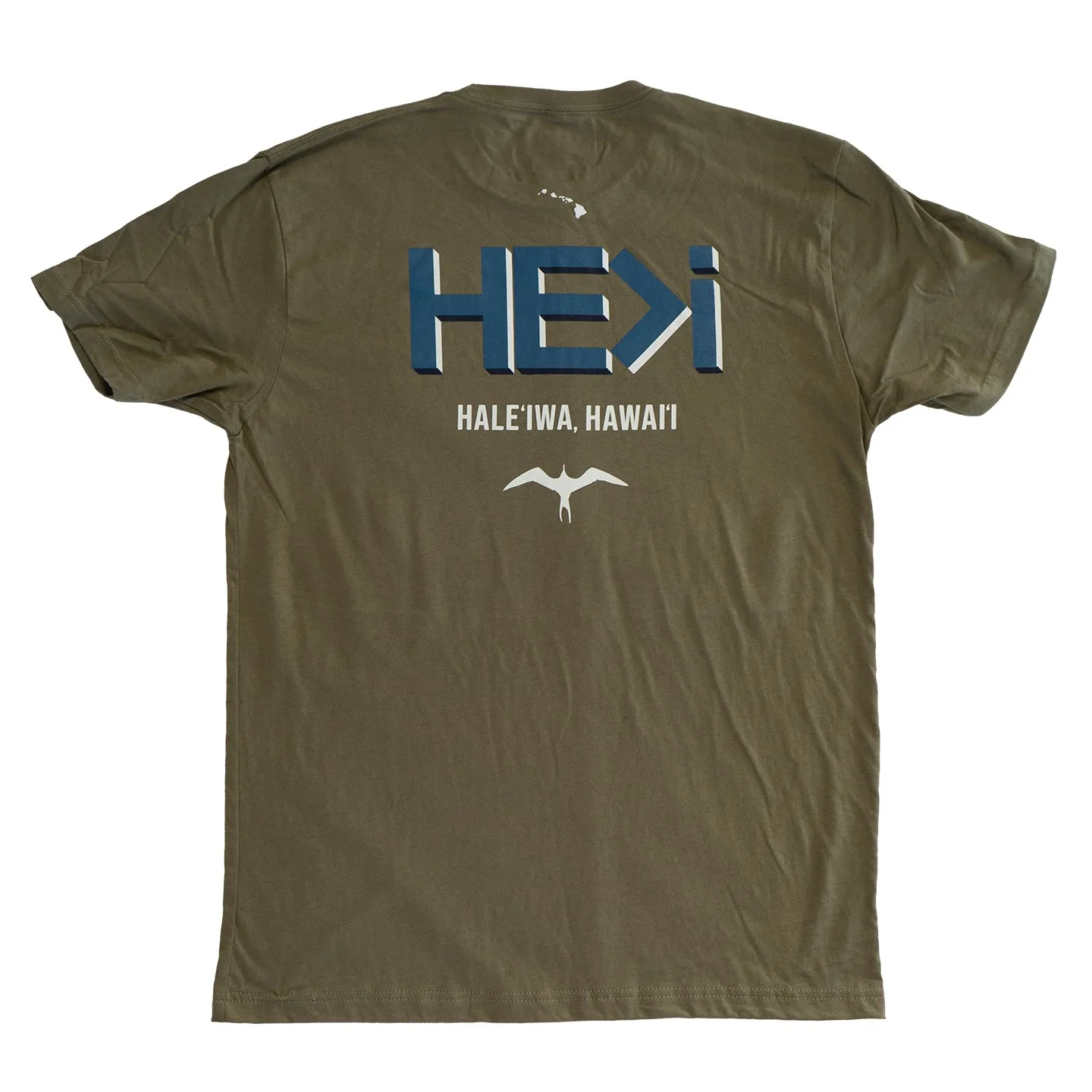 HARBOR TEE IN MILITARY GREEN