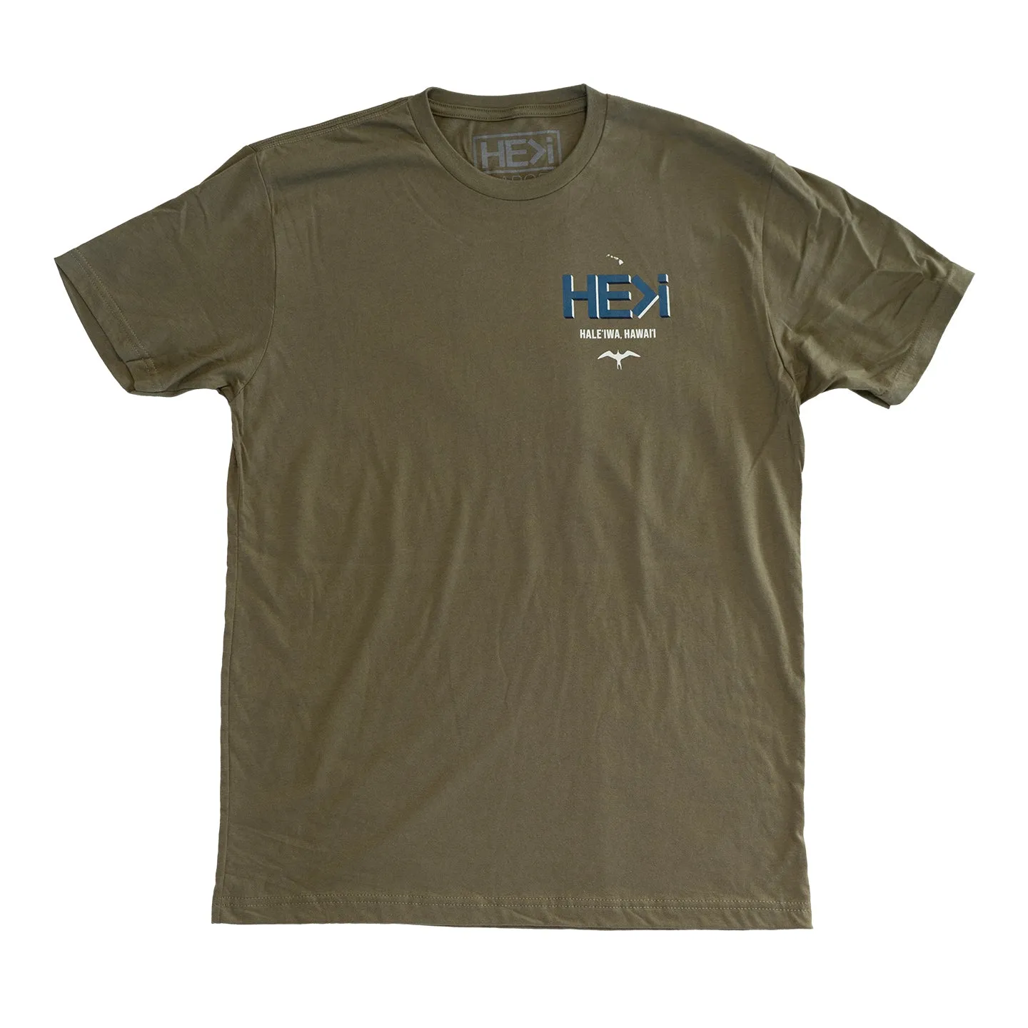 HARBOR TEE IN MILITARY GREEN