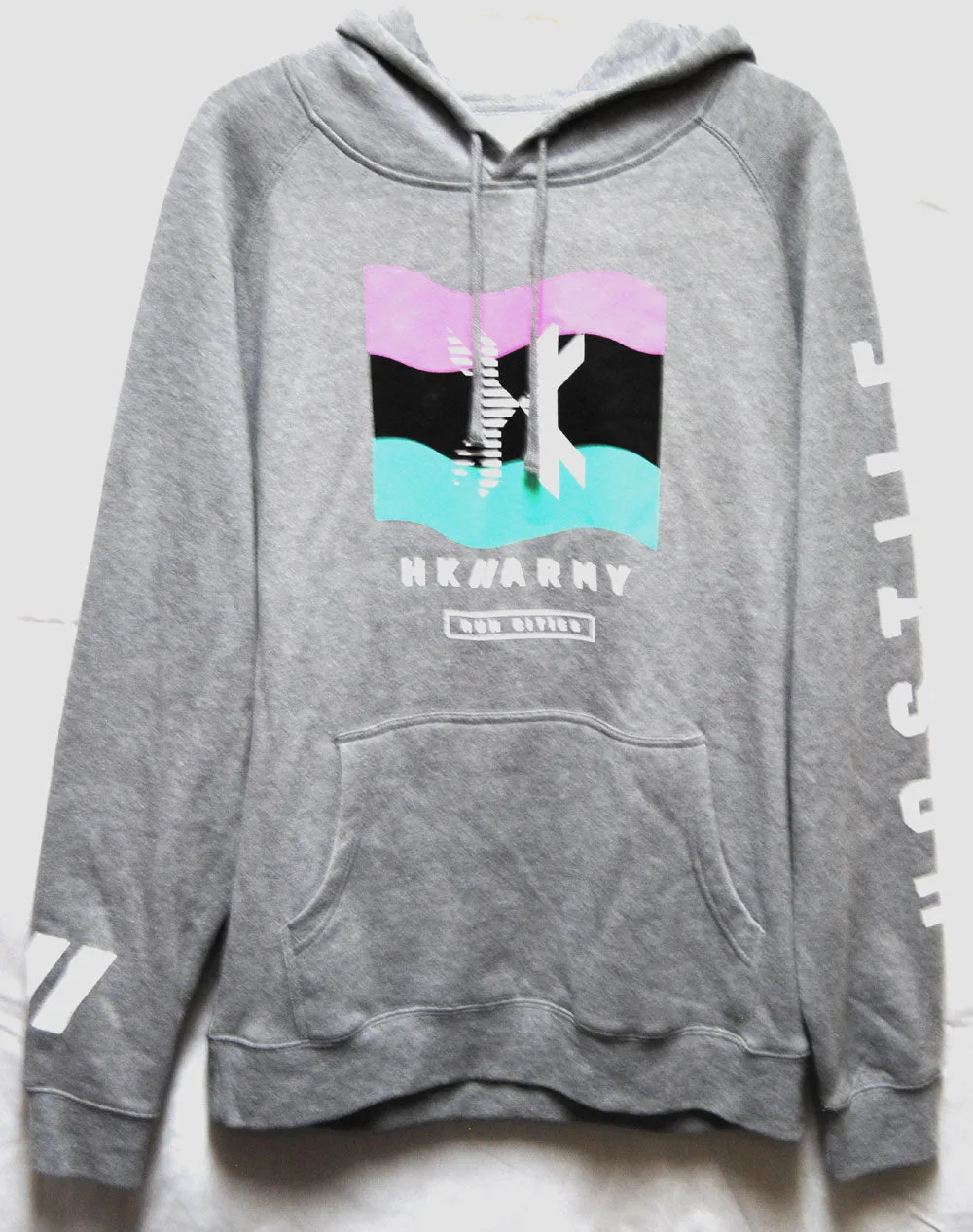 HK Army Hoodie Wavy Grey - Medium