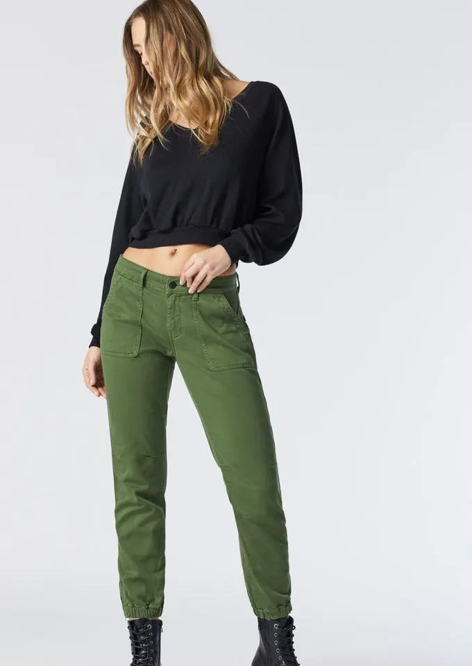 Ivy Slim Cargo Pants | Chive