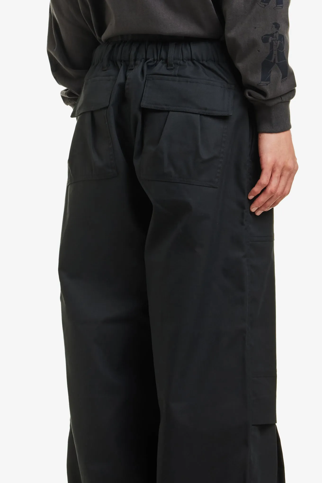 KNEE CARGO PANTS