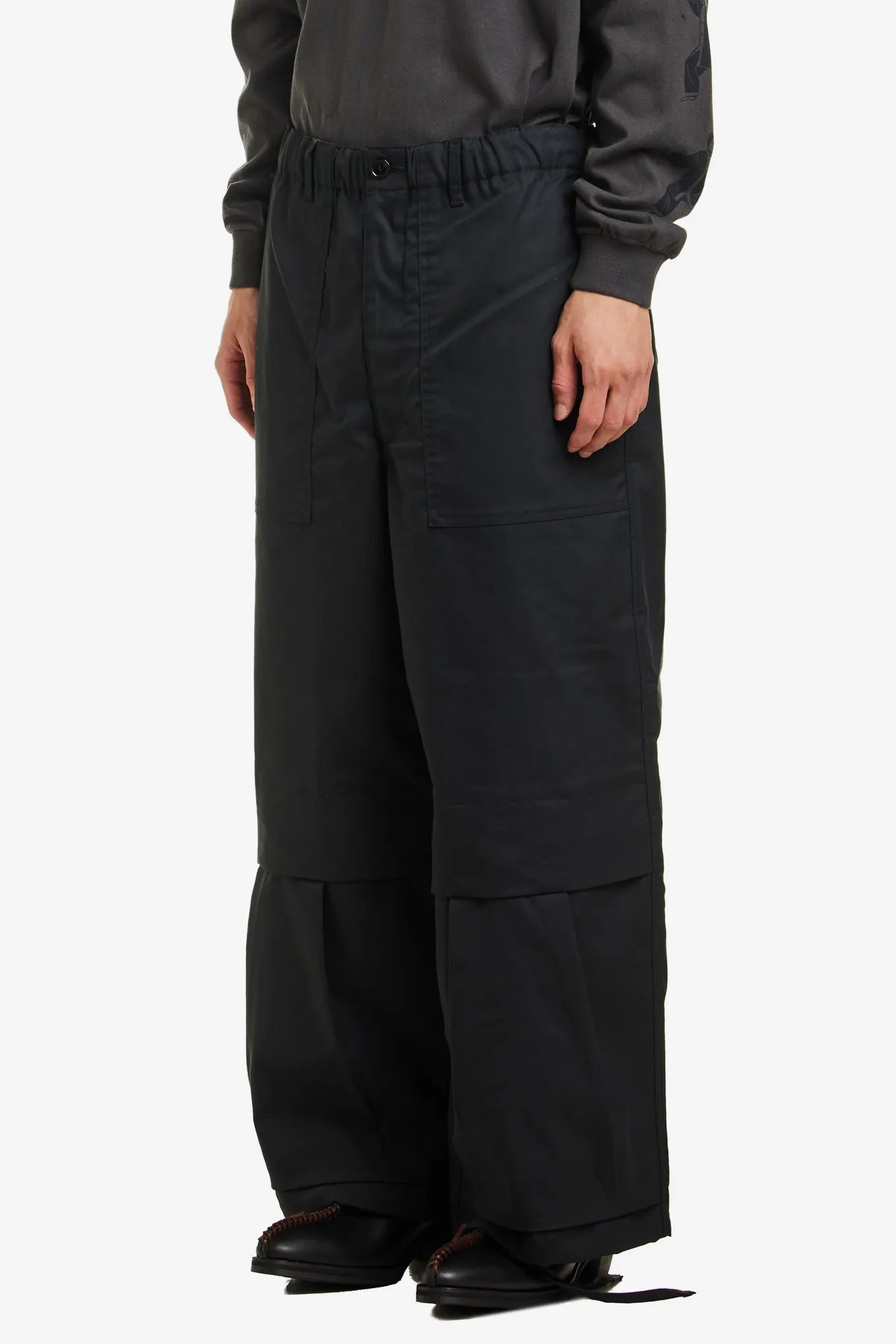 KNEE CARGO PANTS