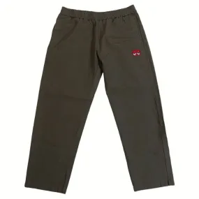 Krooked Eyes Pants - Olive/Red