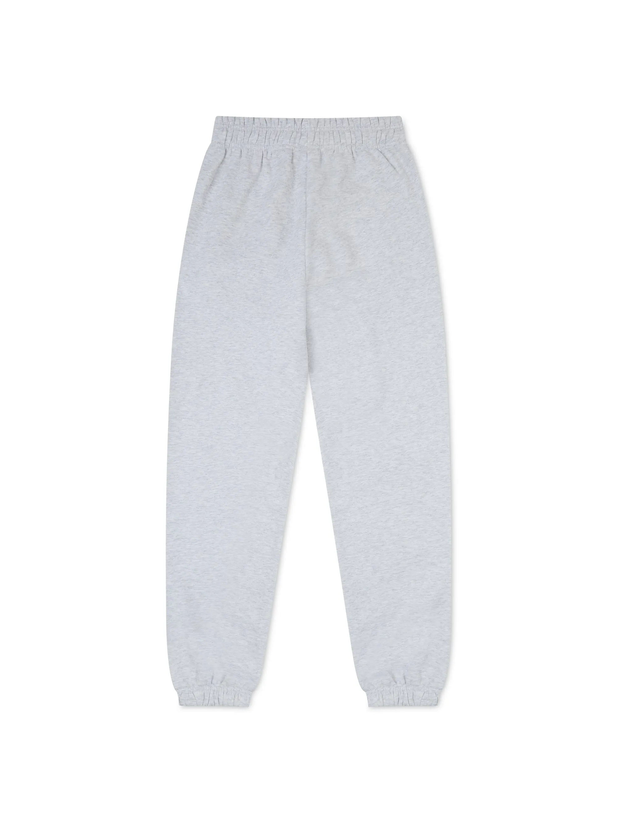 ‘L.A- SPACE’ RELAXED FIT JOGGERS IN LIGHT GREY MARL