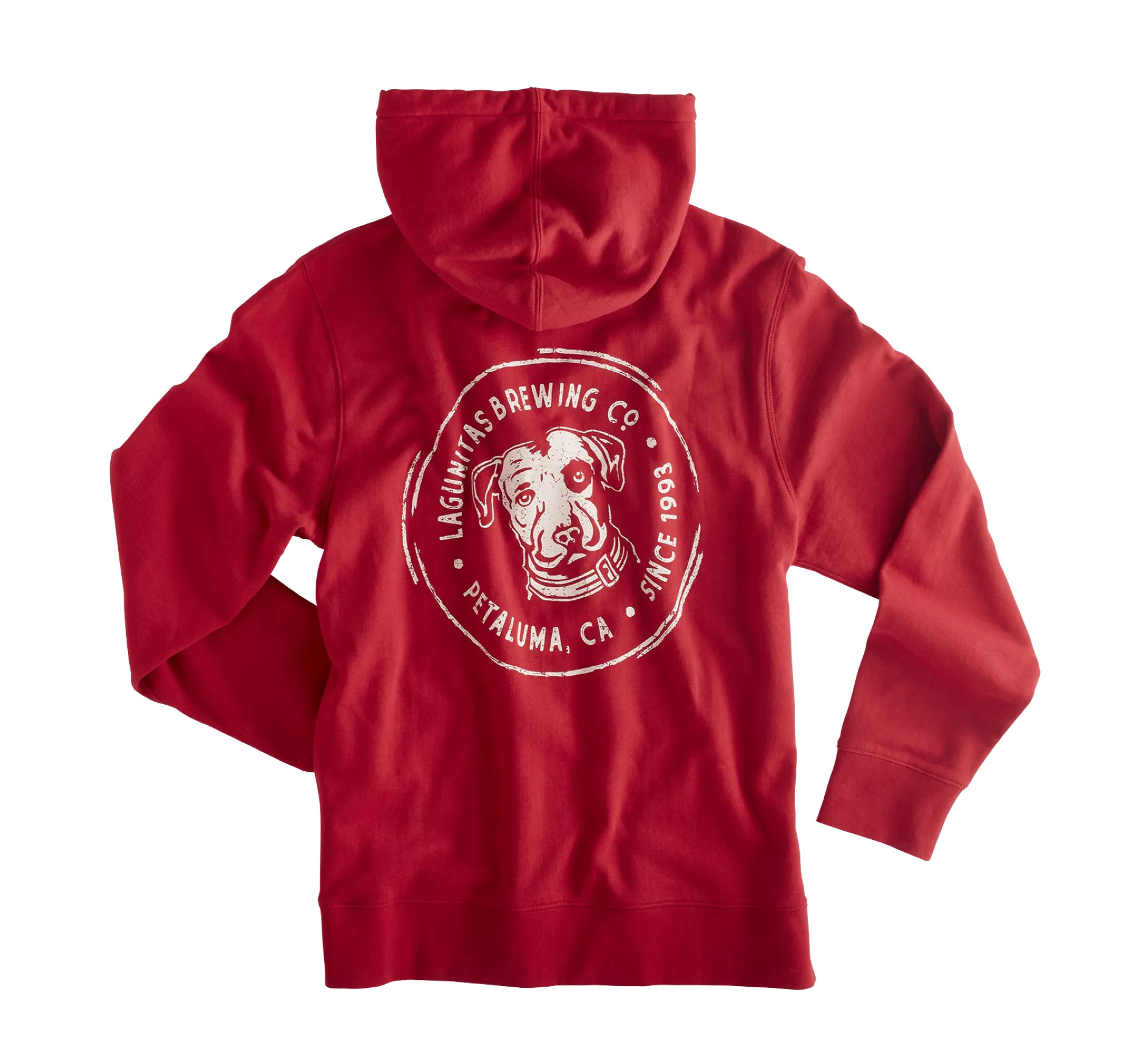 Lagunitas Dog Stamp Zip Up Hoodie