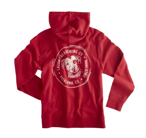 Lagunitas Dog Stamp Zip Up Hoodie