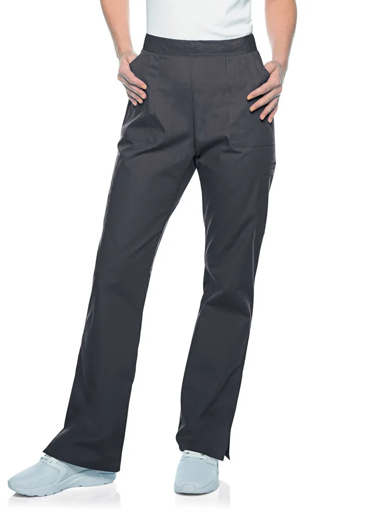 Landau ScrubZone Women's Straight Leg Cargo Pants | Graphite