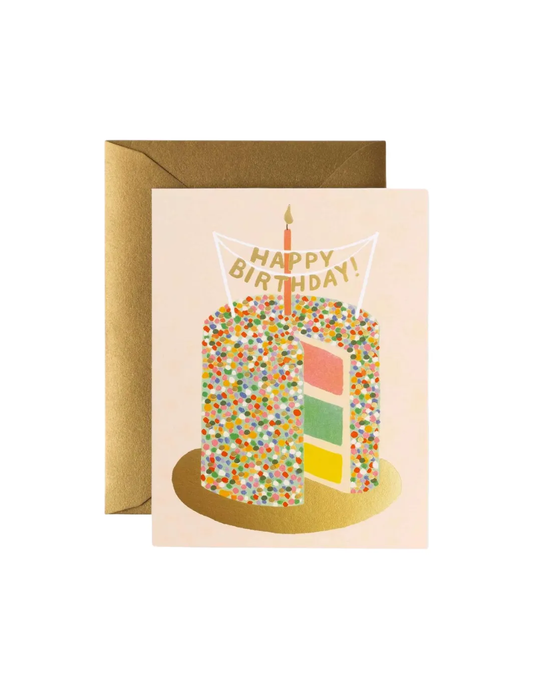 Layer Cake Birthday Card