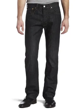 Levi's Men's 501 Original Shrink-to-Fit Jeans Iconic Black