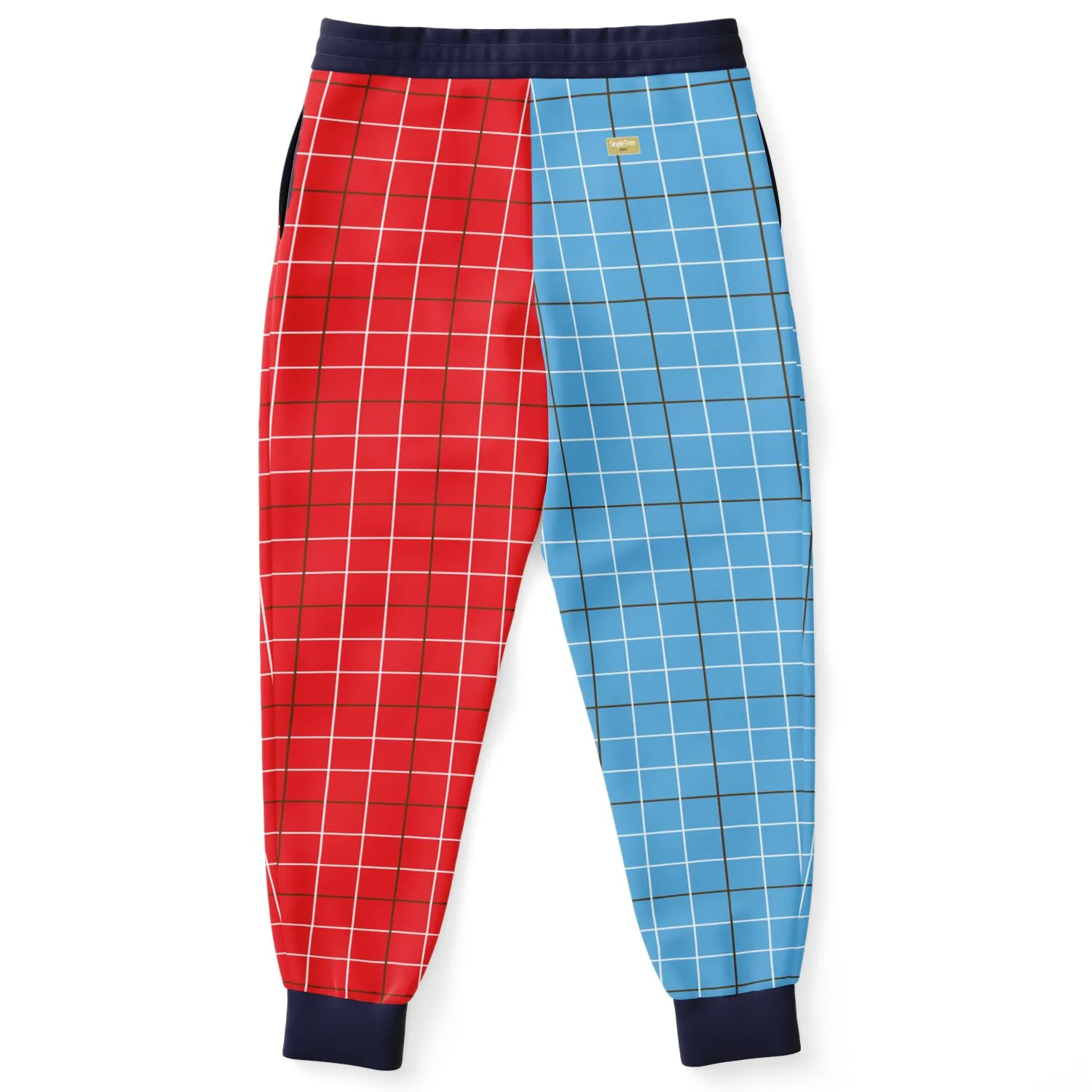 Liberty Windowpane Plaid Duo Eco-Poly Unisex Joggers