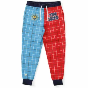 Liberty Windowpane Plaid Duo Eco-Poly Unisex Joggers