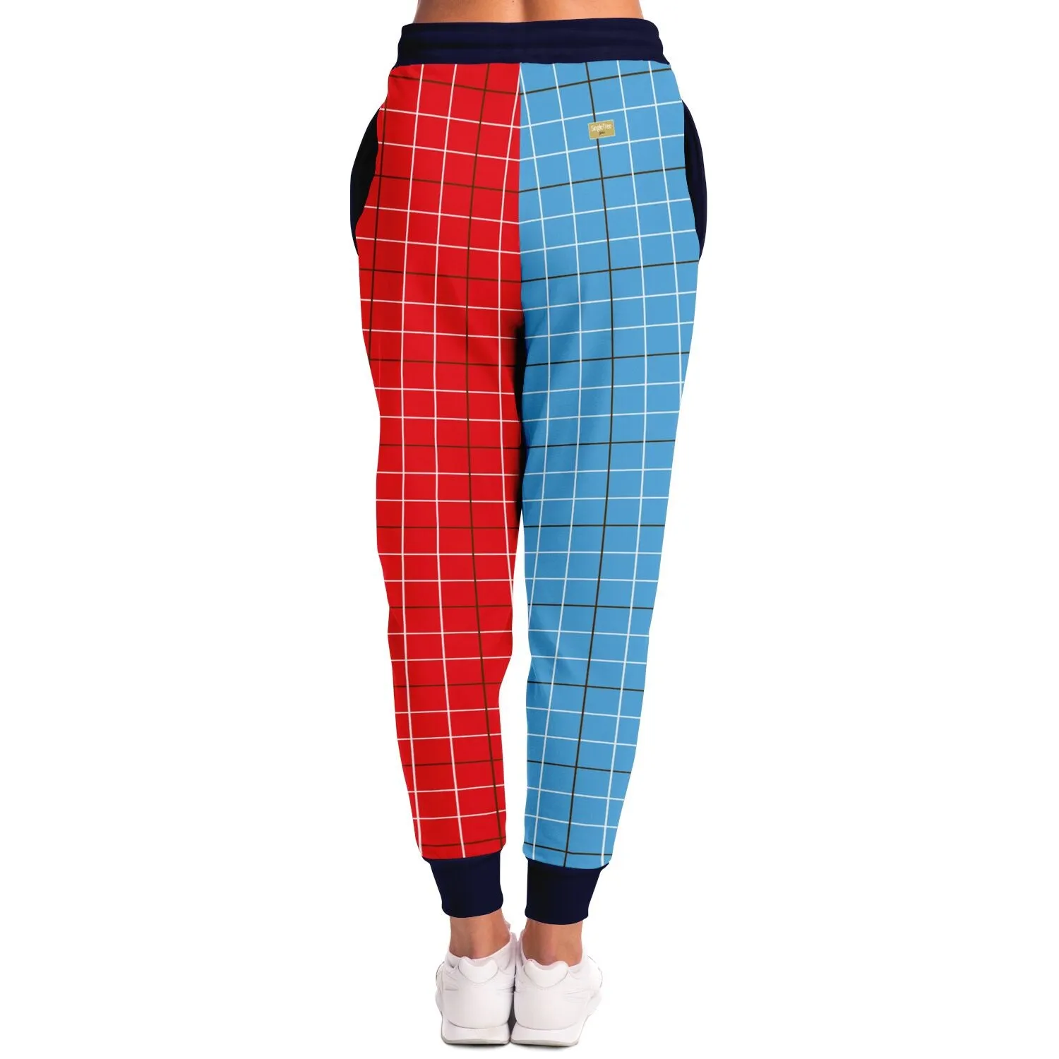 Liberty Windowpane Plaid Duo Eco-Poly Unisex Joggers