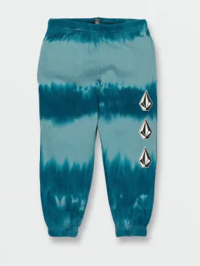 Little Boys Iconic Stone Plus Fleece Pants - Coastal Blue