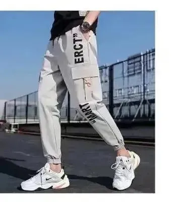 Loose Fit Joggers - Men's Multi-Pocket Cargo Pants