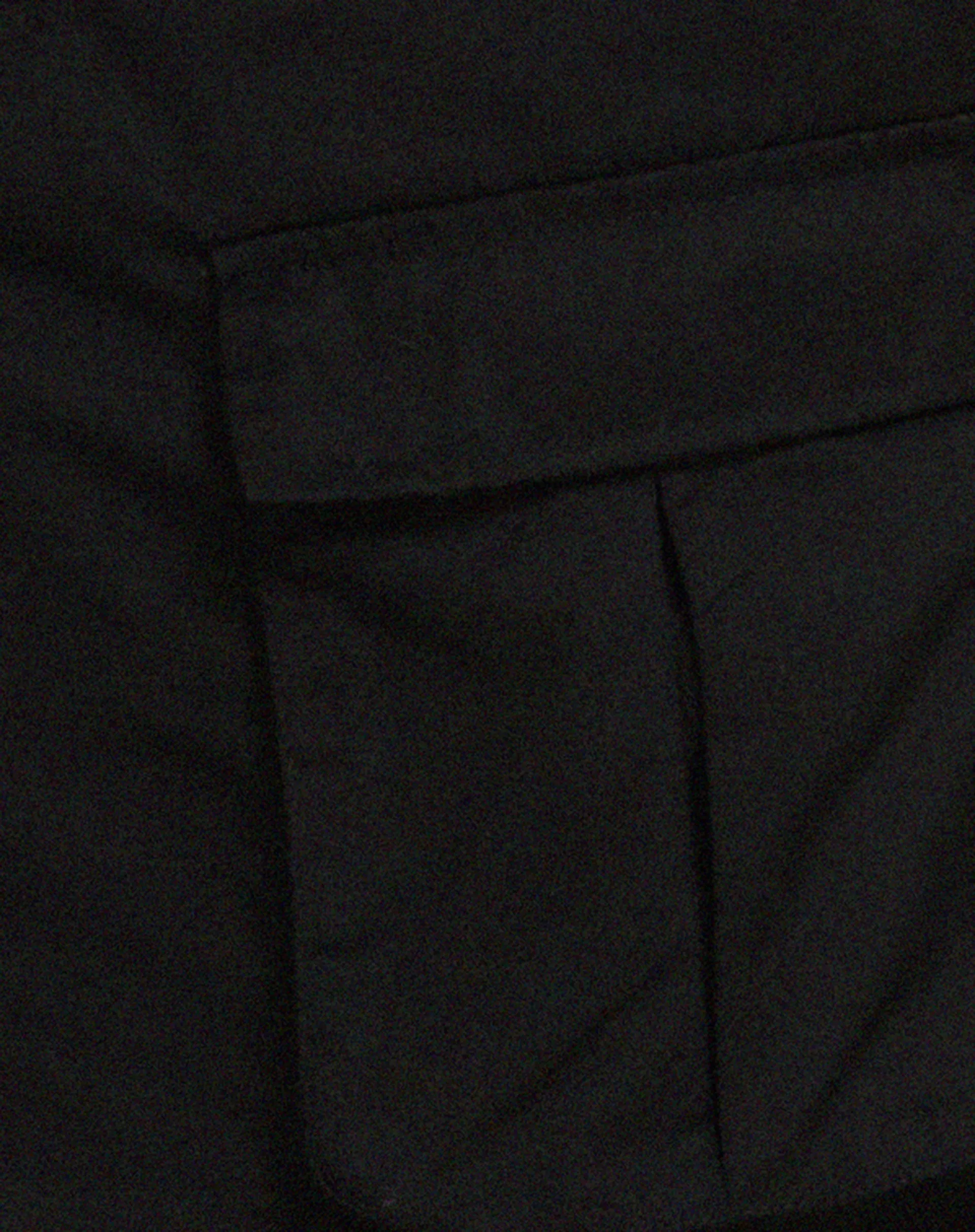 Lovis Cargo Trouser in Black