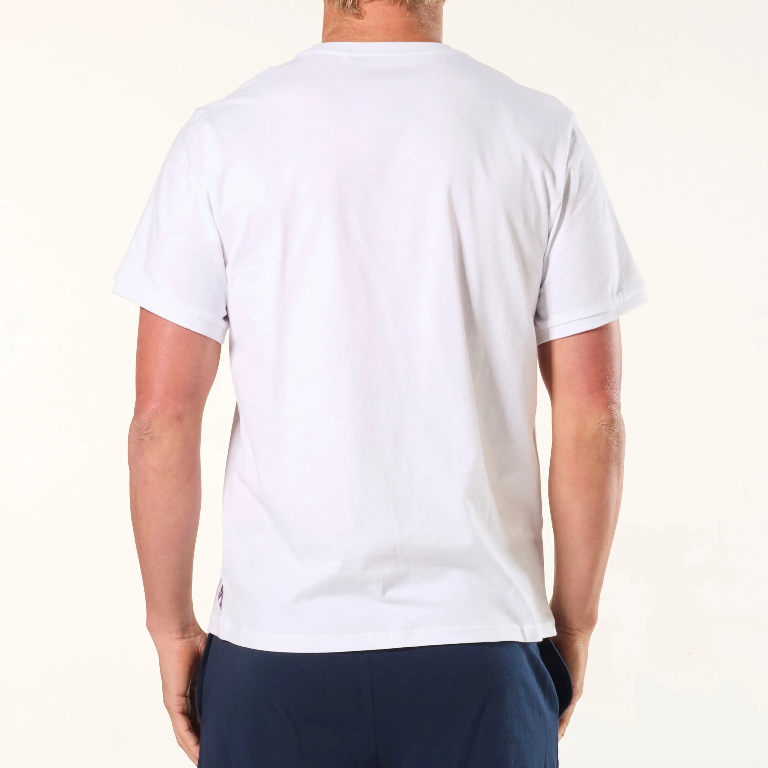 Men's Cotton Sleep Tee - White