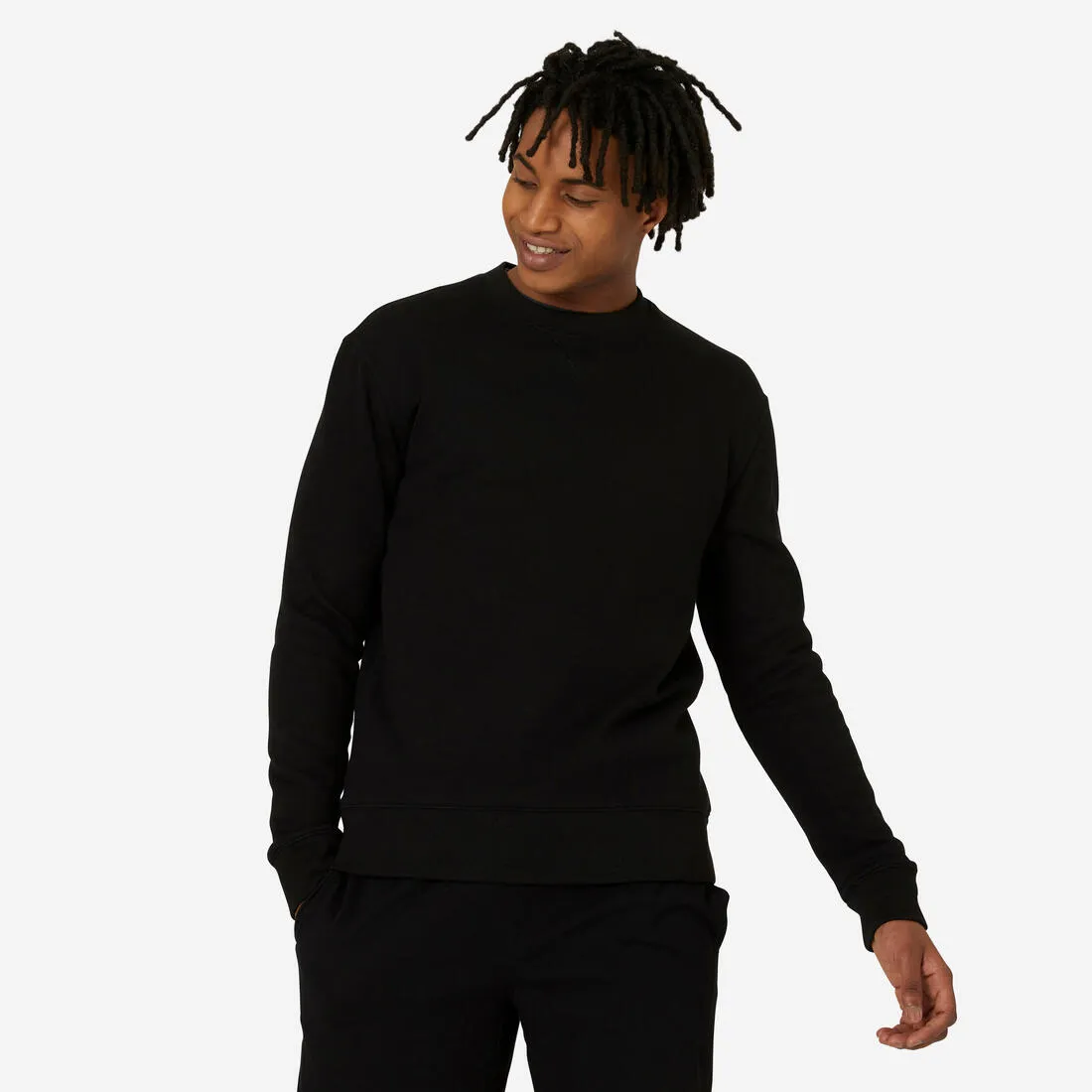 Men's Crew-Neck Fitness Sweatshirt 500 Essentials