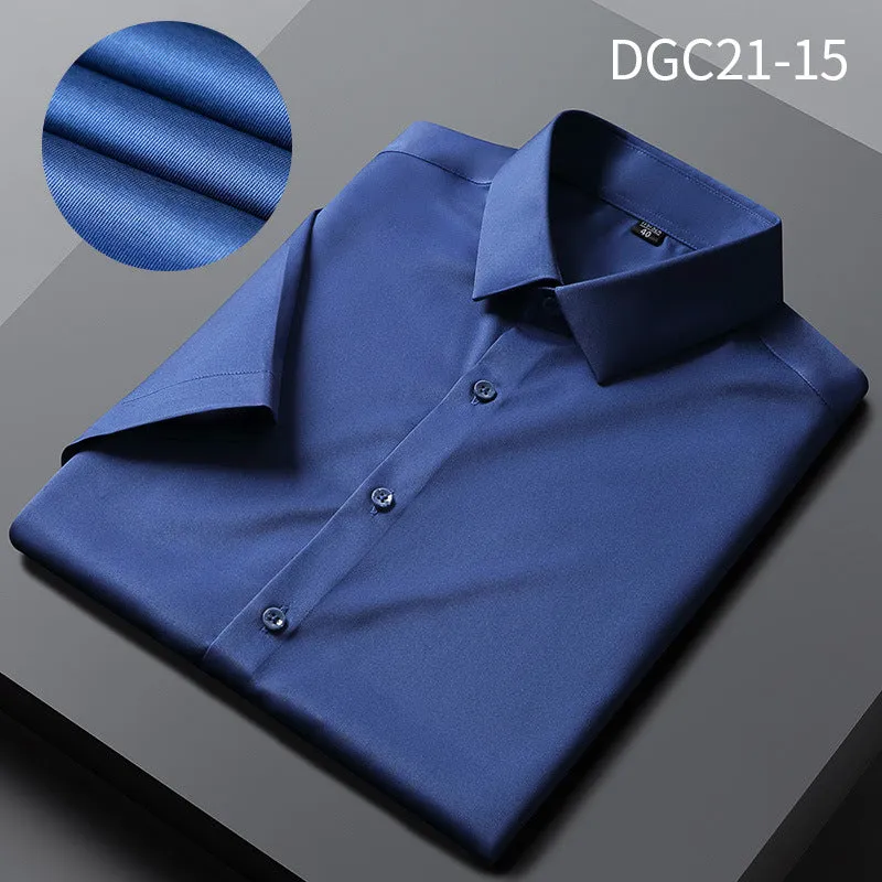 Men's Short-Sleeved Breathable Shirt - Spring/Summer