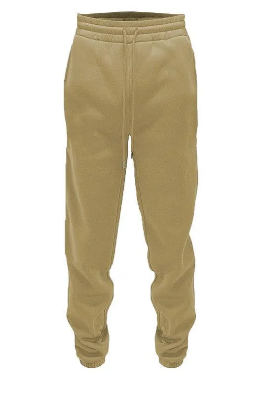 Mens Solid Sweat Pant Joggers