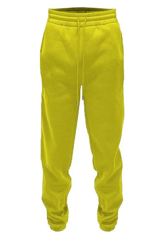 Mens Solid Sweat Pant Joggers