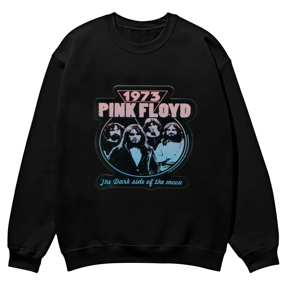 Mens Vintage 1973 Rock Band Long Sleeve Sweatshirt