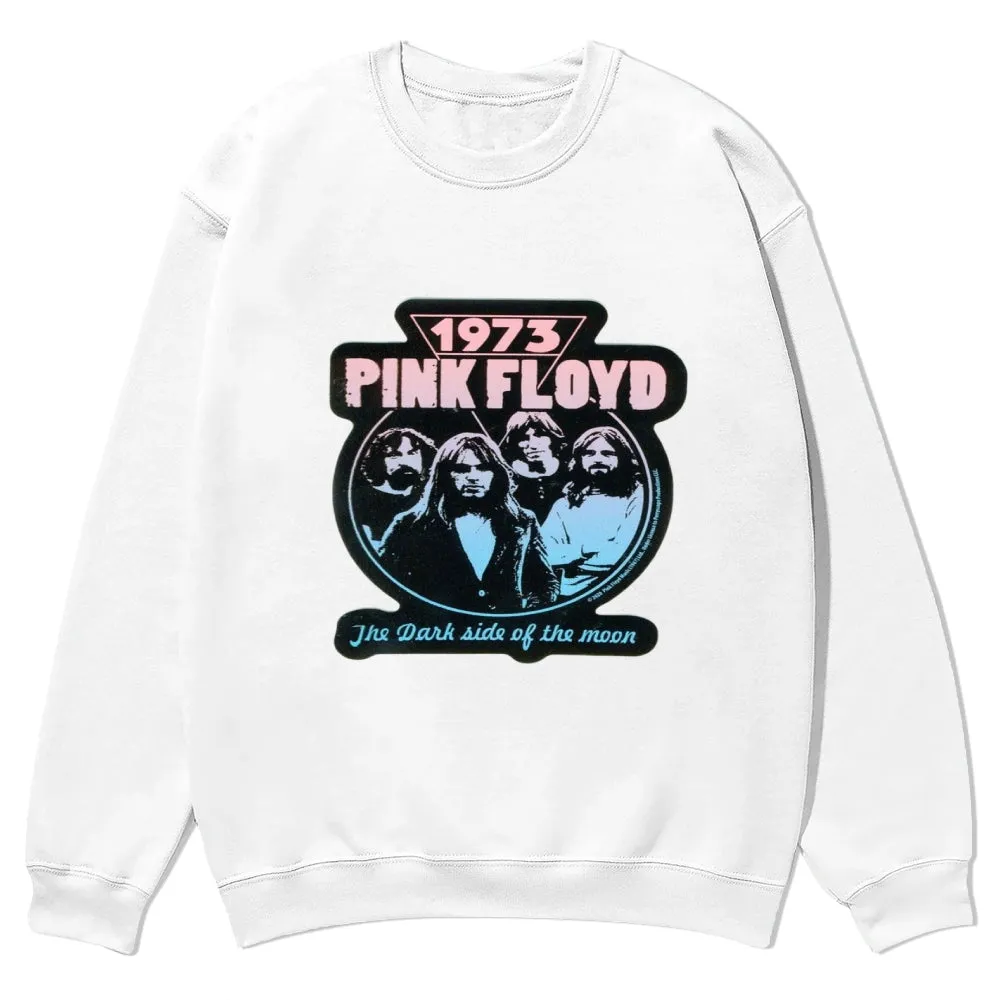 Mens Vintage 1973 Rock Band Long Sleeve Sweatshirt