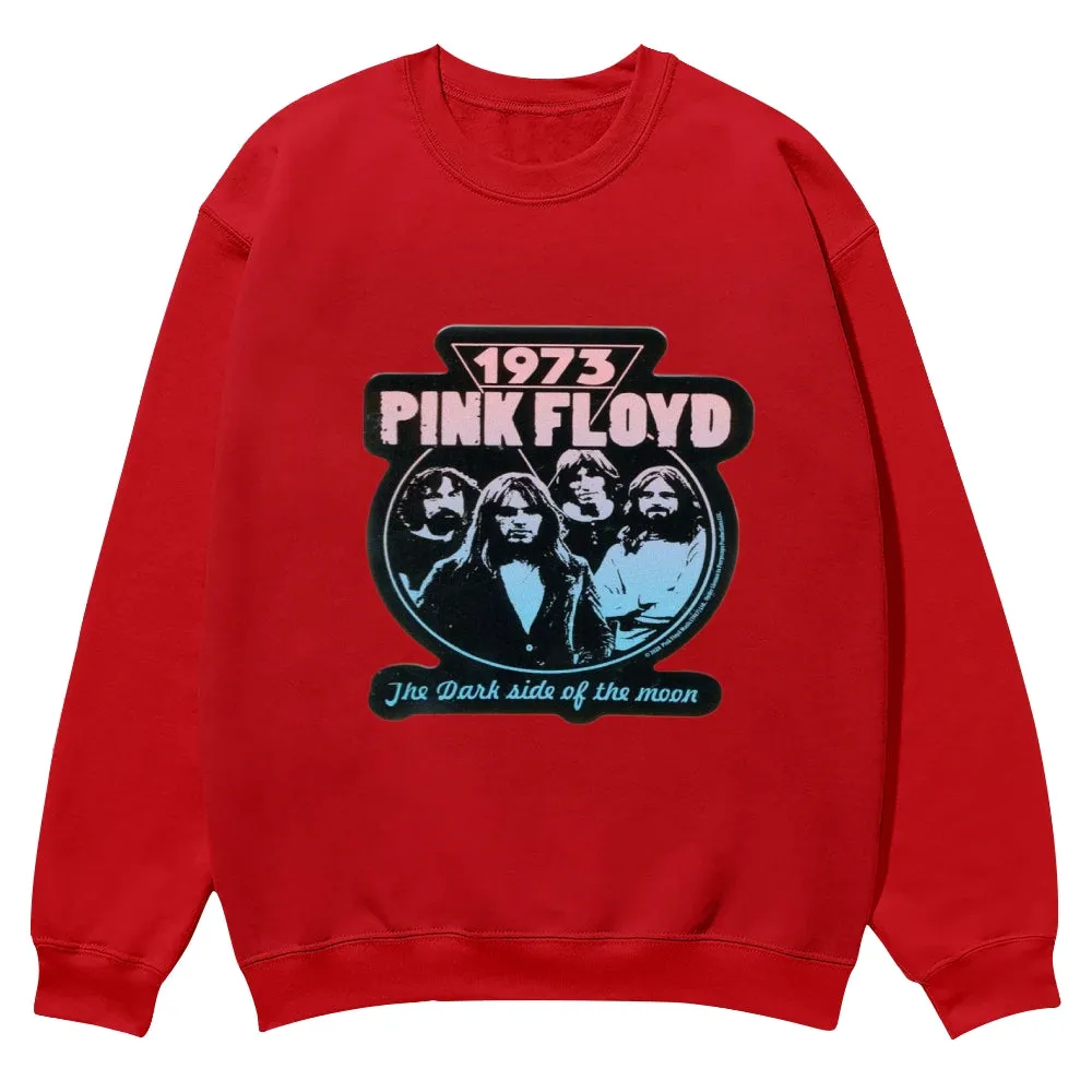 Mens Vintage 1973 Rock Band Long Sleeve Sweatshirt