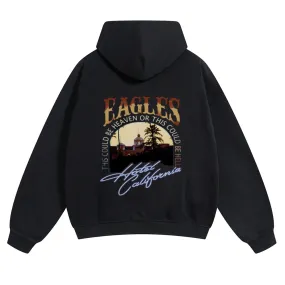 Mens Vintage  Eagles Rock Band Hoodies