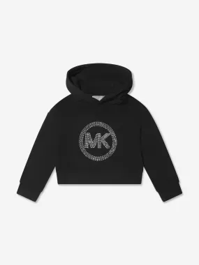 Michael Kors Girls Diamante Logo Hoodie