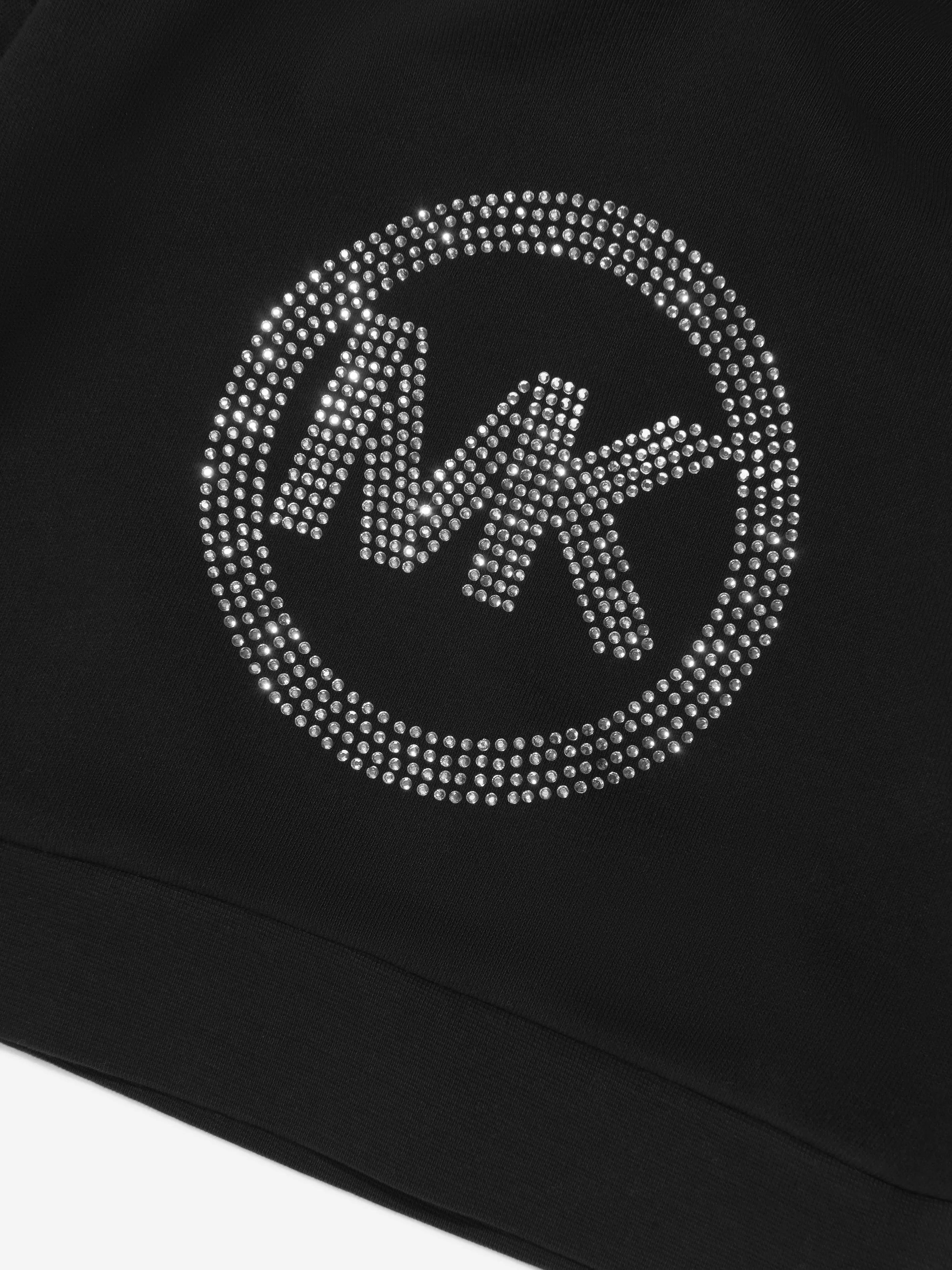 Michael Kors Girls Diamante Logo Hoodie