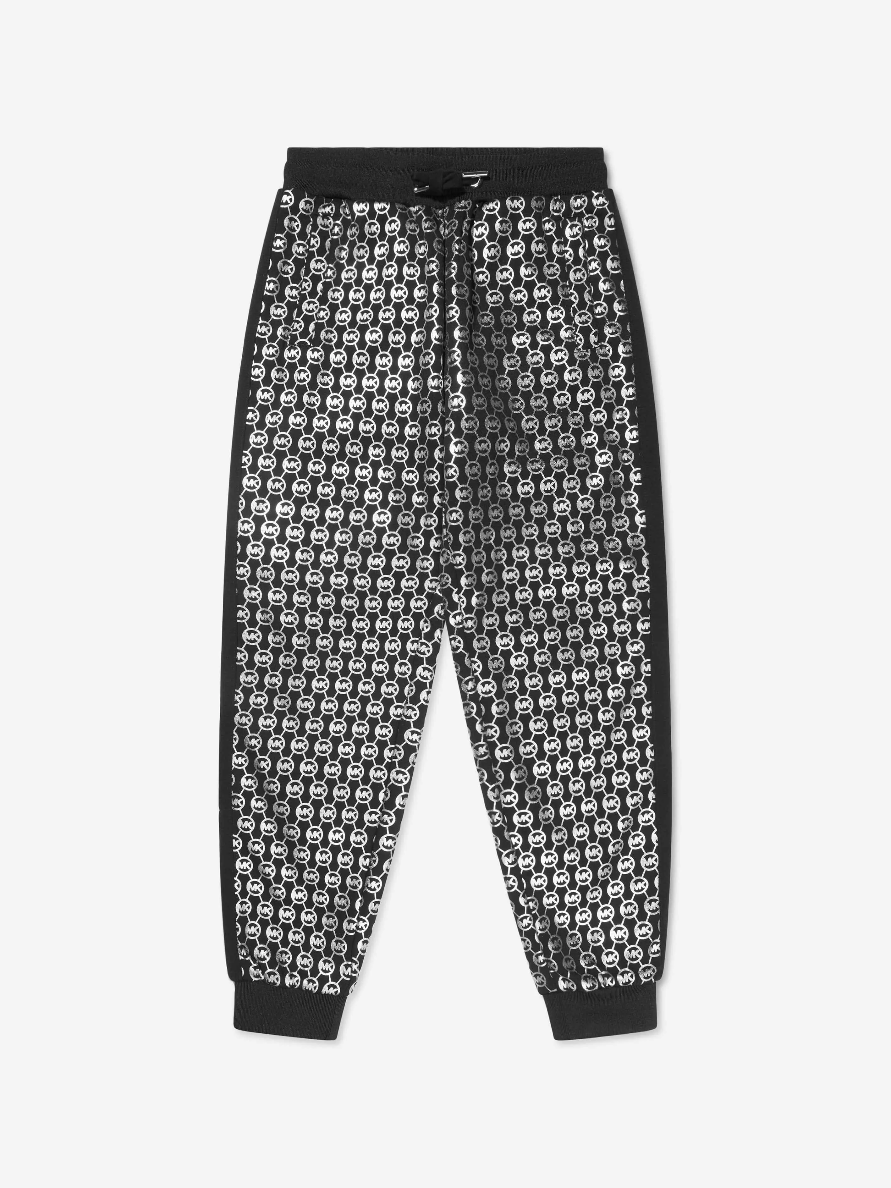 Michael Kors Girls MK Logo Print Joggers