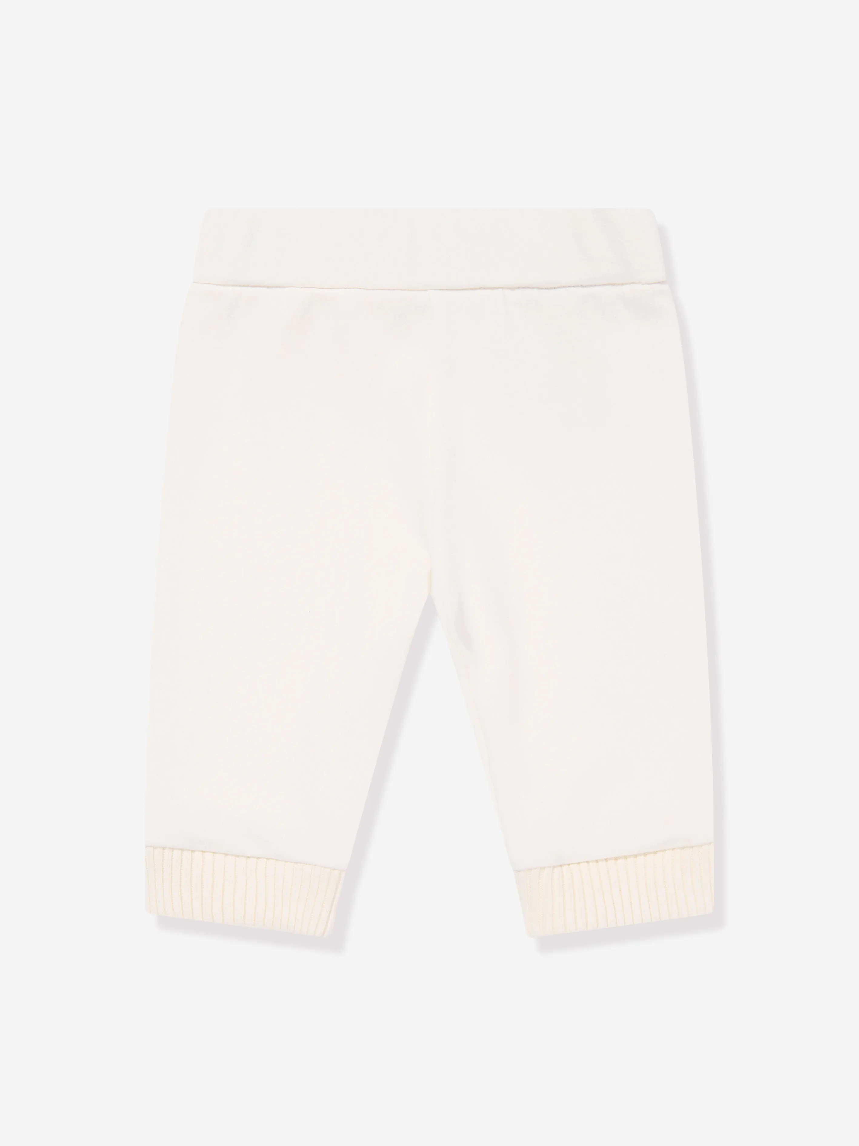 Moncler Enfant Baby Teddy Fleece Tracksuit in Ivory