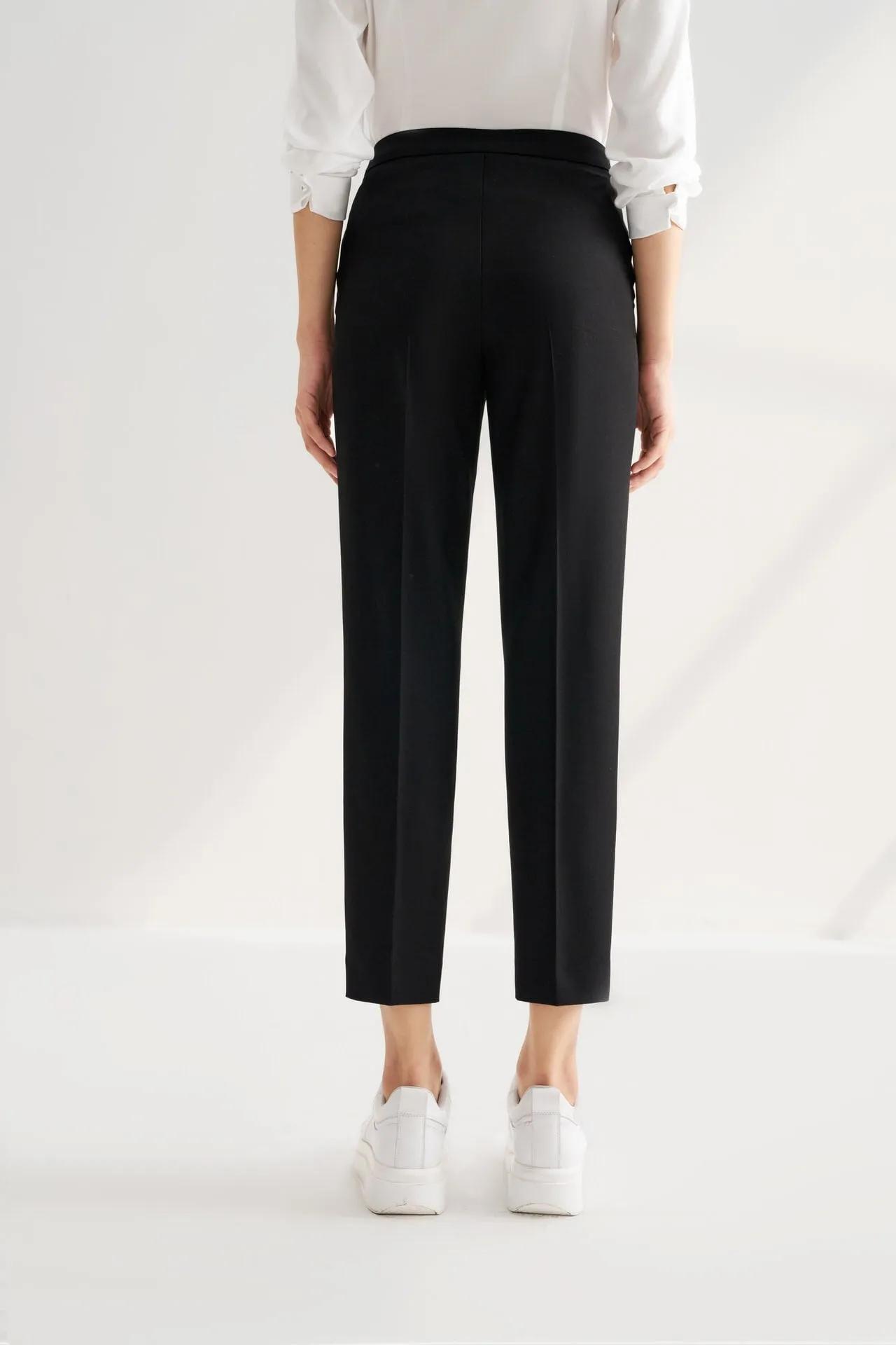 Multi-way Stretch Modal Cigarette Suit Pants