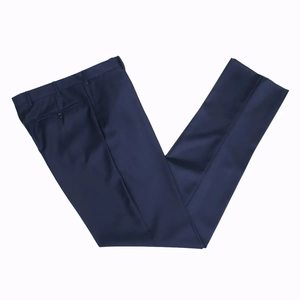 Navy ‘Perennial’ Barberis Wool Trousers